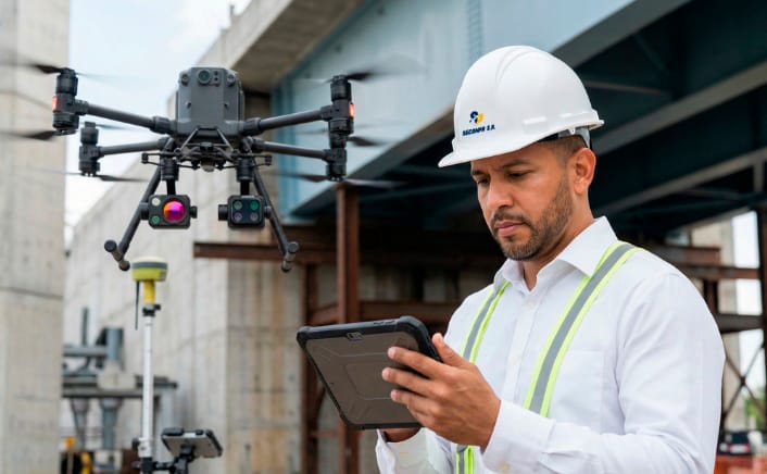 Servicios con drones y sensores