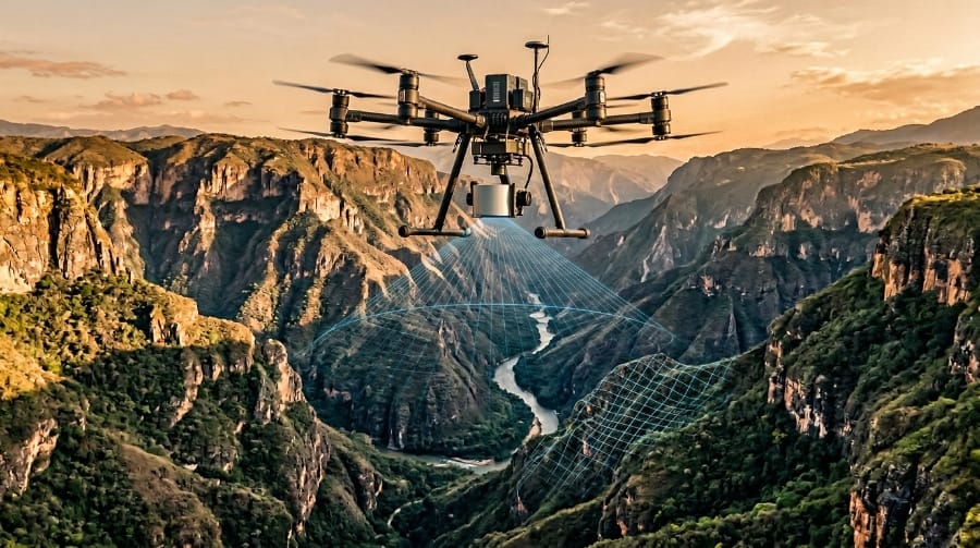 Topografía LiDAR en Colombia Innovación para Vías 4G, 5G y Obras Civiles