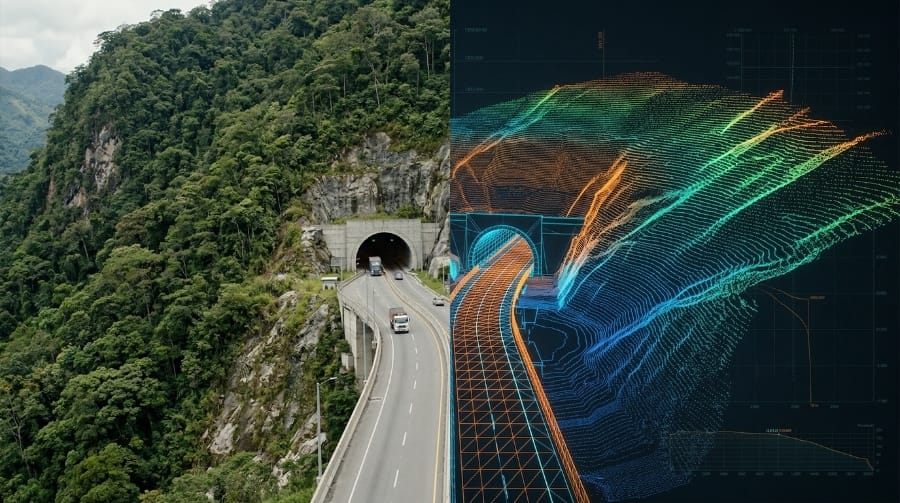 Topografía LiDAR en Colombia Innovación para Vías 4G, 5G y Obras Civiles