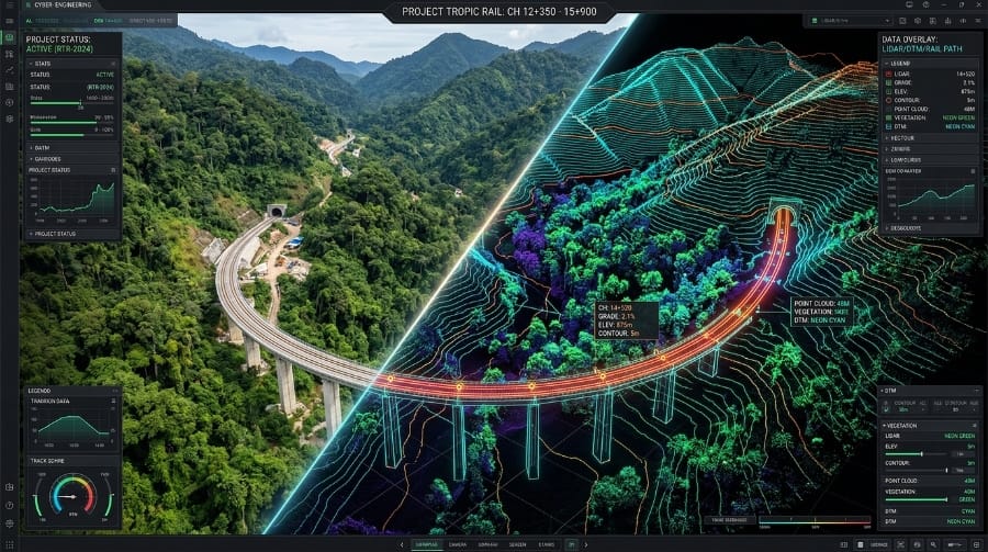 Topografía LiDAR en Panamá: Clave para Megaproyectos de Infraestructura