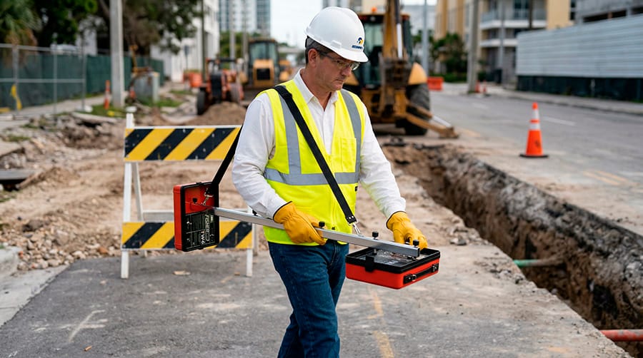 Detección Electromagnética de Tuberías y Cables Energizados