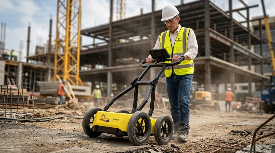 Qué Detecta un Estudio con Georradar GPR en Obras Civiles