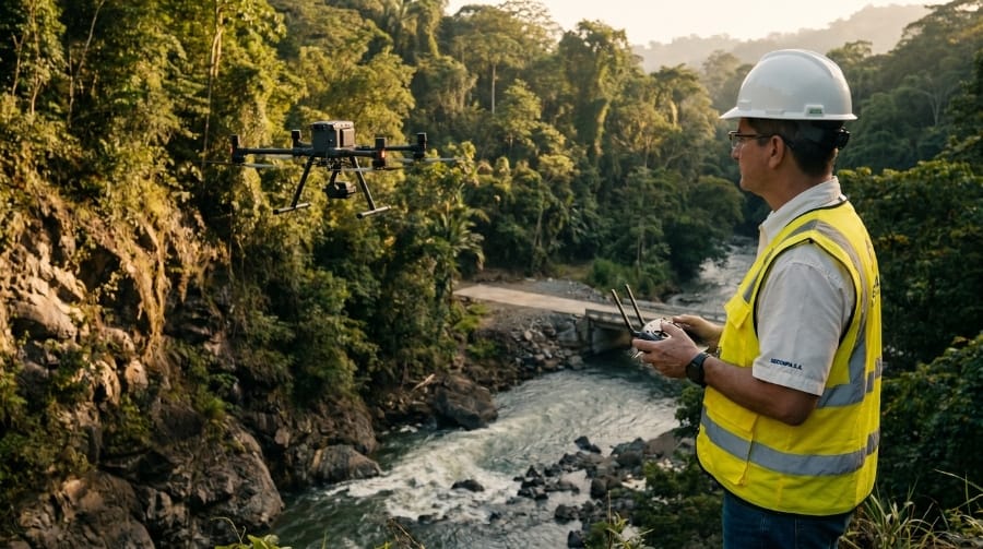 Modelos Digitales de Terreno (MDT) con LiDAR Prevención de Riesgos Hidrológicos en Vías