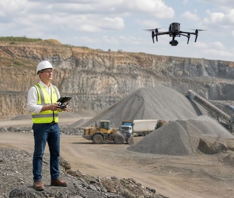 Cálculo de volúmenes con LiDAR en cantera Cálculo de volúmenes con LiDAR en cantera